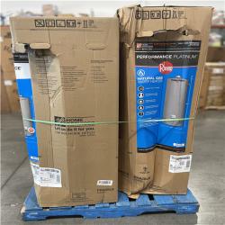 DALLAS LOCATION- AS-IS MIXED NATURAL GAS WATER HEATER PALLET (3 UNITS)