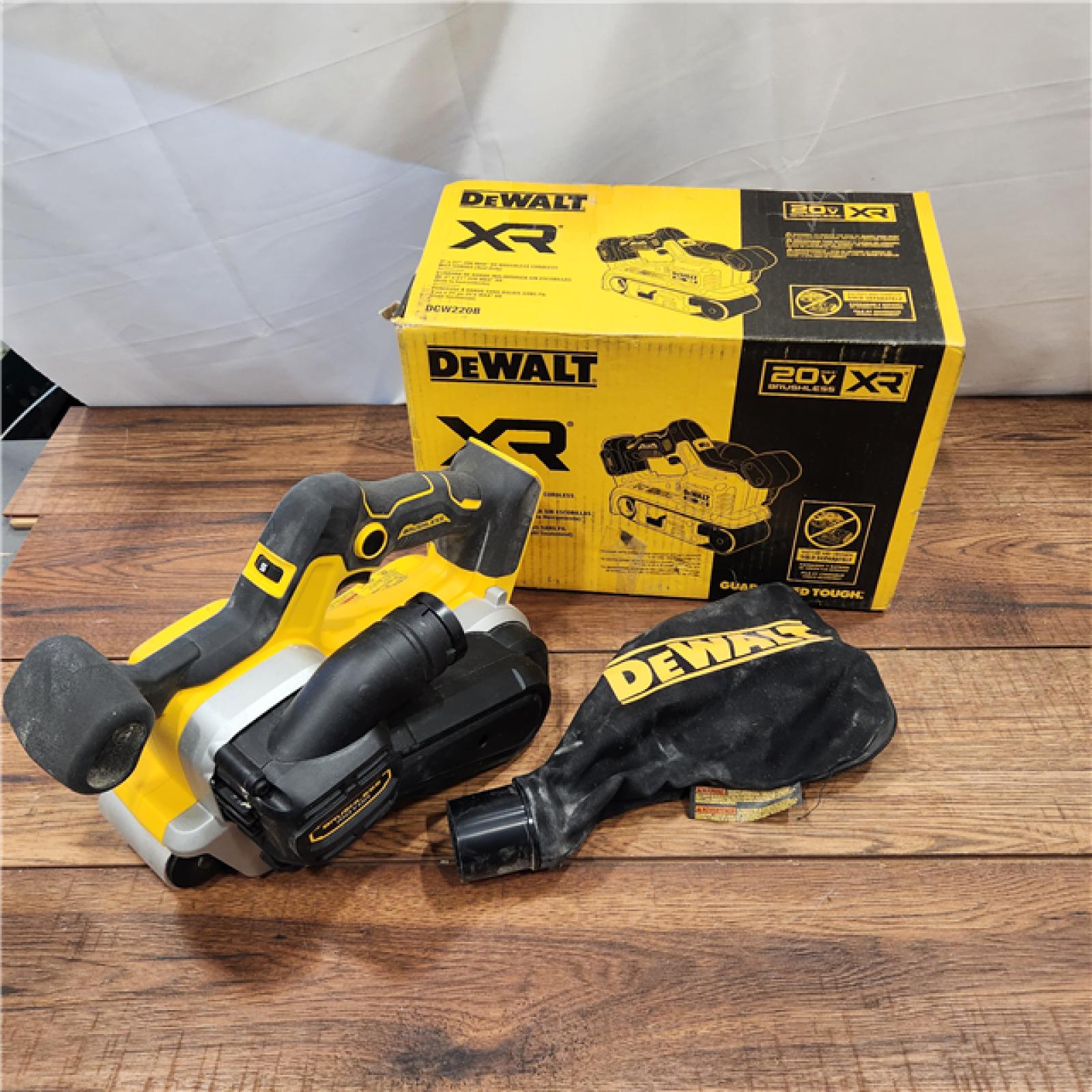 Dewalt 20 volt belt sander hotsell