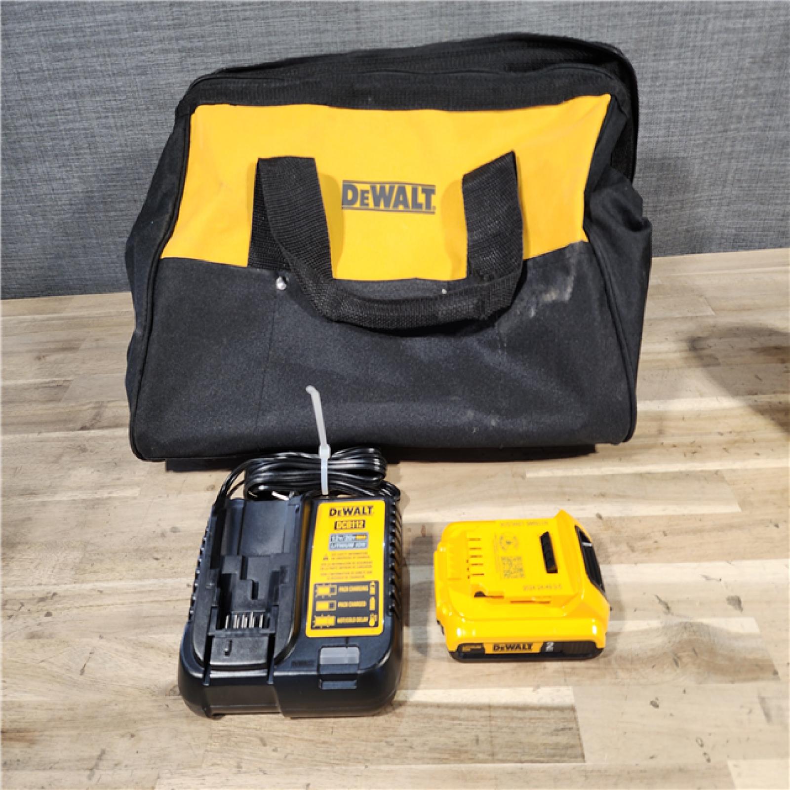 HOUSTON LOCATION - AS-IS DeWalt 20V MAX XR 15 Ga. Cordless 34 Deg Nailer Kit (Battery & Charger) 20 V