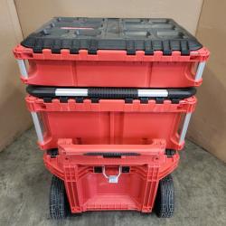 Phoenix NEW Milwaukee PACKOUT 22 in. Rolling Tool Box  22 in. Large Tool Box and 22 in. Medium Tool Box ProSystem Low Profile Handle
