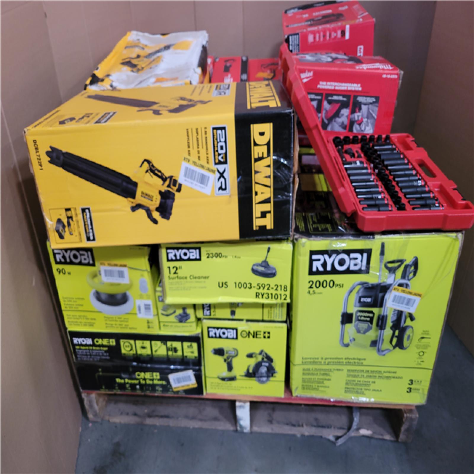 CALIFORNIA AS-IS TOOL PALLET