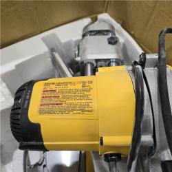 AS-IS  DEWALT 12 Double Bevel Sliding Compound Miter Saw