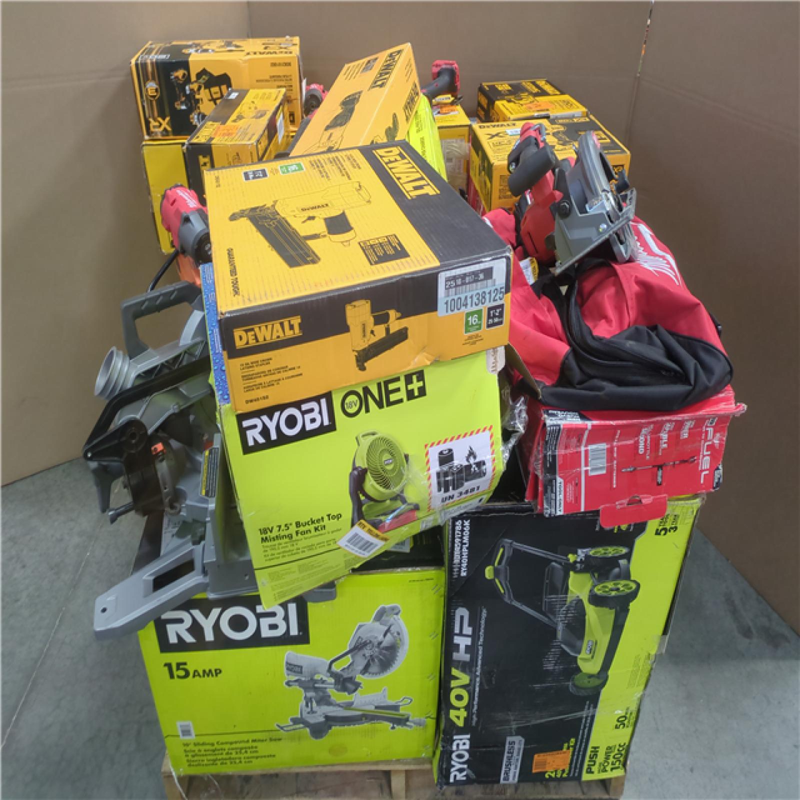 CALIFORNIA AS-IS TOOL PALLET