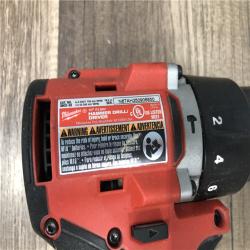 AS-IS Milwaukee 18V Lithium-Ion Brushless Cordless 1/2 in. Compact Hammer Drill/Driver (Tool-Only)