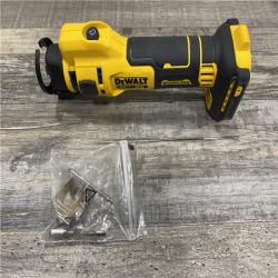 AS-IS DEWALT XR 20V Lithium-Ion Cordless Rotary Drywall Cut-Out Tool (Tool Only)