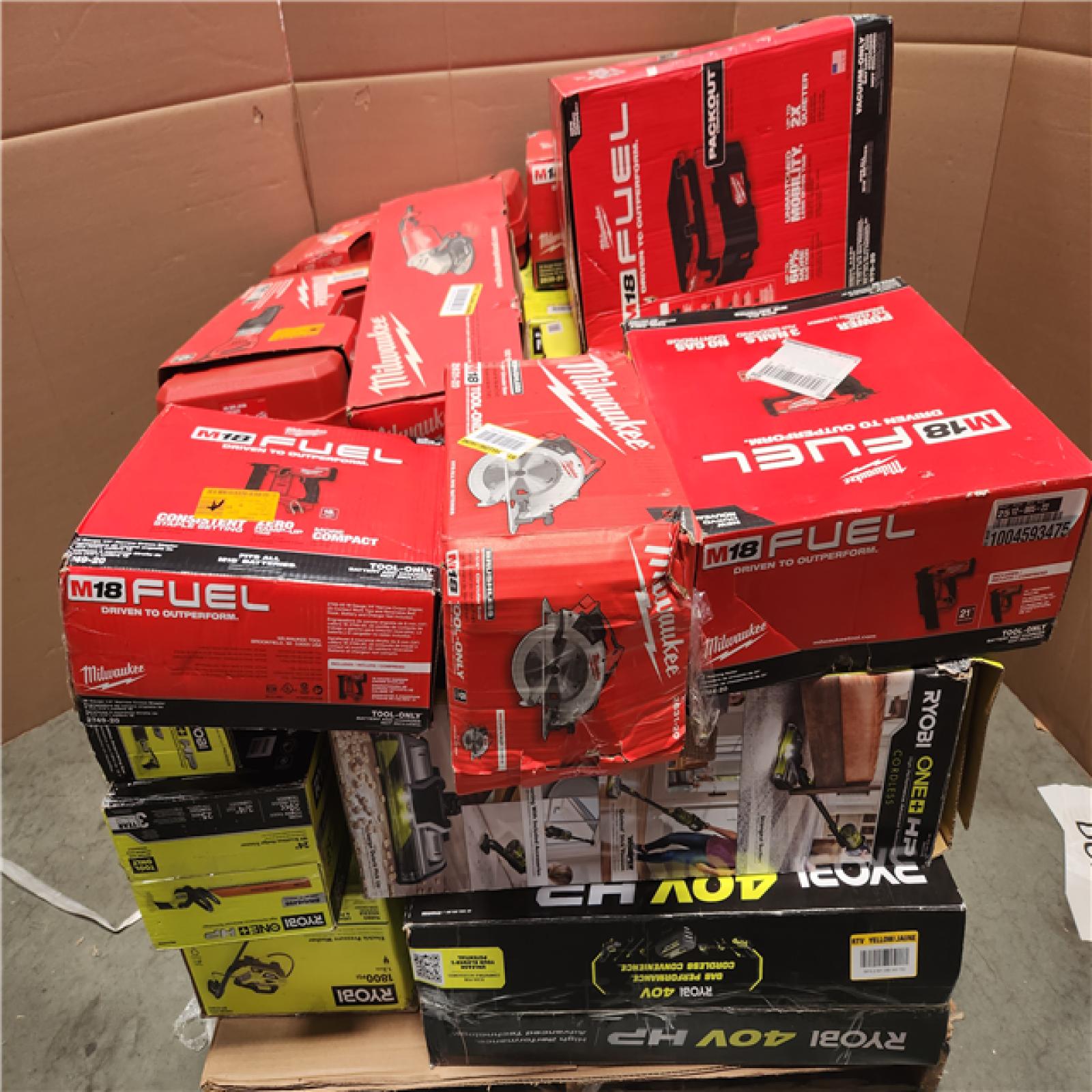 CALIFORNIA AS-IS TOOL PALLET