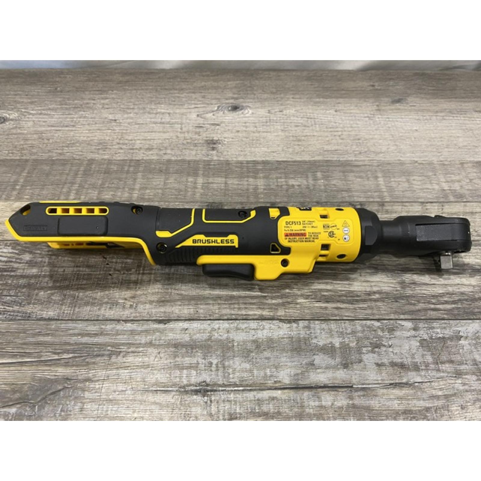 AS-IS DEWALT ATOMIC 20V MAX Cordless 3/8 in. Ratchet (Tool Only)