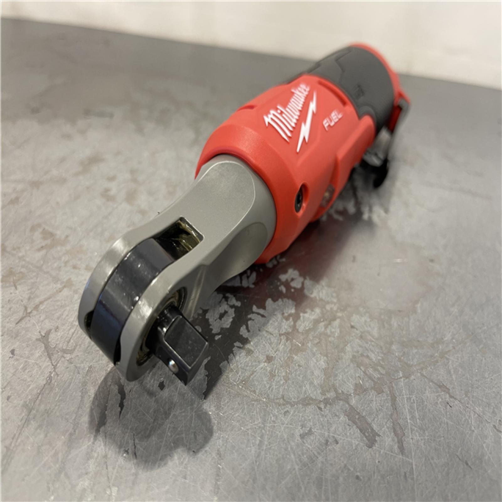 AS-IS - Milwaukee M12 FUEL 12-Volt Lithium-Ion Brushless Cordless High Speed 3/8 in. Ratchet