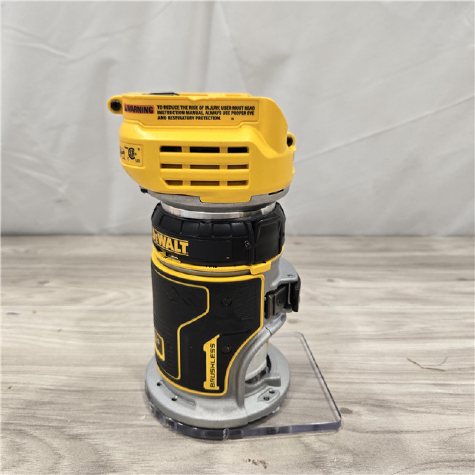 AS-IS Dewalt 20V MAX XR Cordless Compact Router (Tool Only)