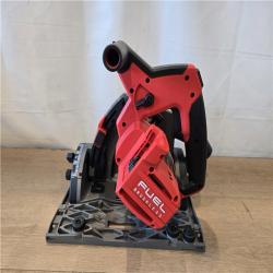 AS-IS Milwaukee FUEL 18V Cordless 6-1/2 in. Plunge Cut Track Saw (Tool-Only)