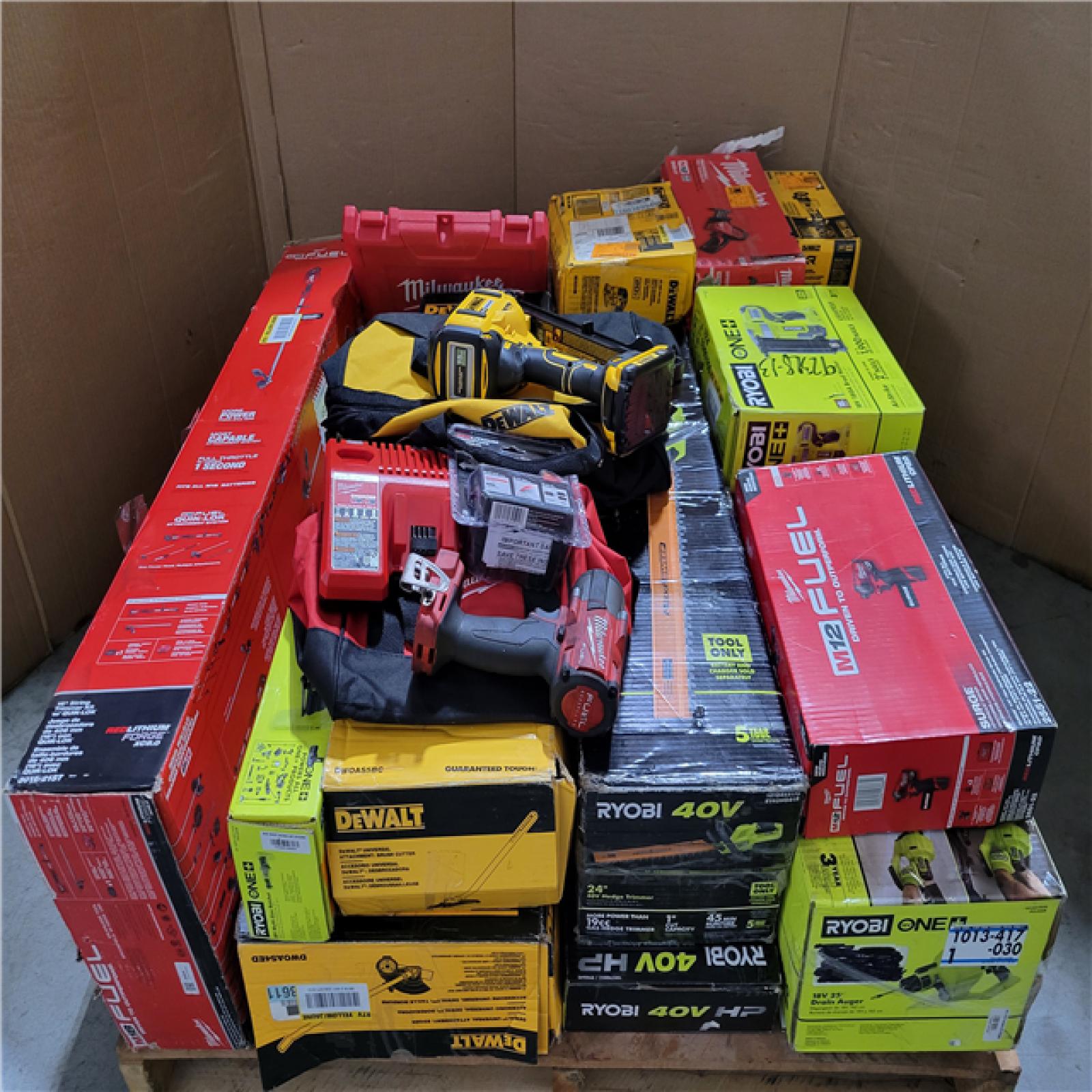 CALIFORNIA AS-IS TOOL PALLET