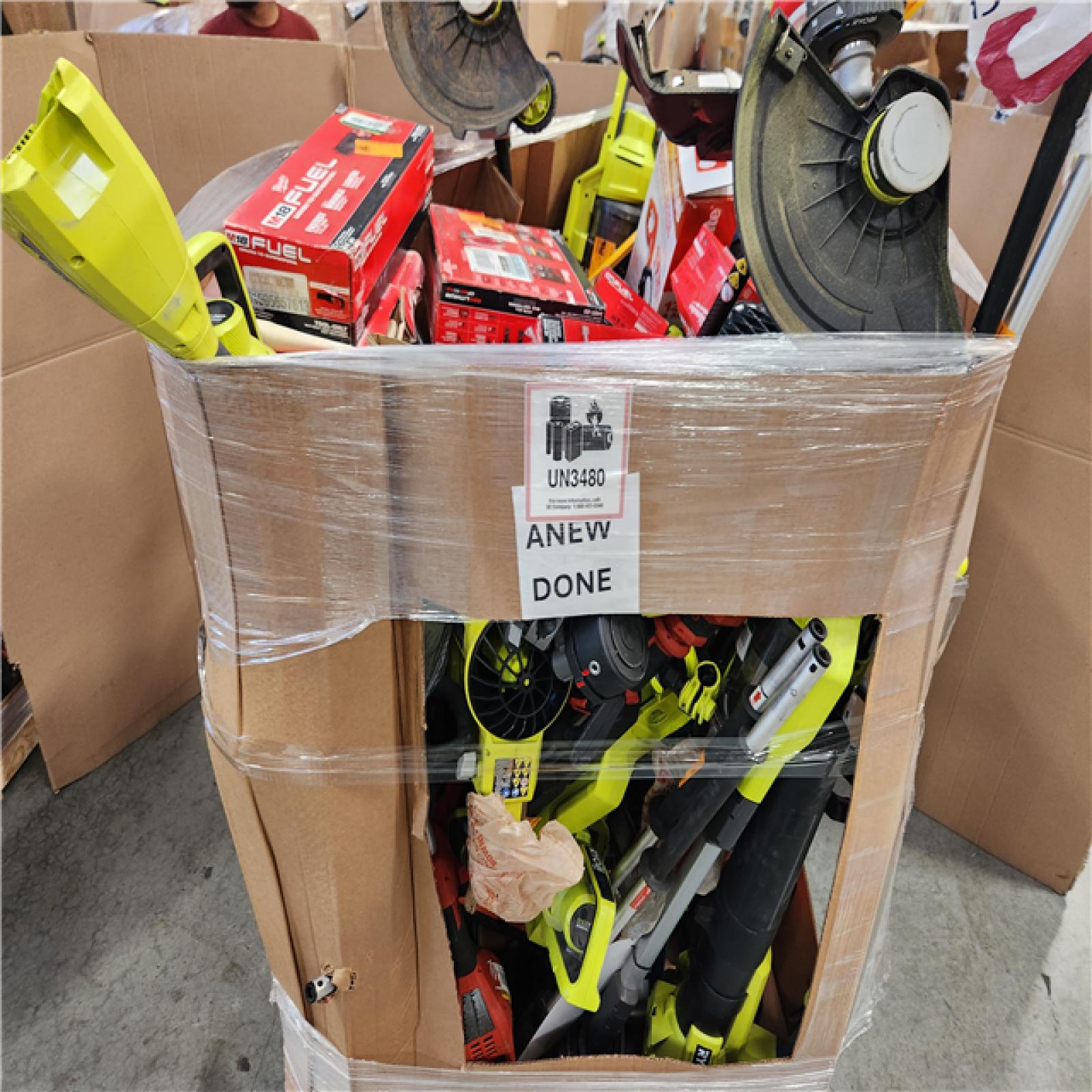 California AS-IS Tool Pallet