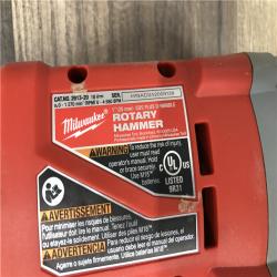 AS-IS Milwaukee 18V Lithium-Ion Brushless Cordless 1 in. SDS-Plus D-Handle Rotary Hammer (Tool-Only)
