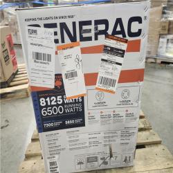 DALLAS LOCATION - Generac 8125/6500-Watt - Electric Start - Dual Fuel Gasoline/Propane -COSense - Portable Generator