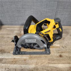 HOUSTON LOCATION - AS-IS DEWALT FLEXVOLT 60V MAX Cordless Brushless 7-1/4 in. Wormdrive Style Circular Saw (Tool Only)
