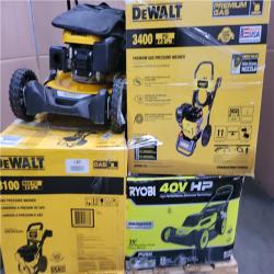 CALIFORNIA AS-IS OUTDOOR POWER EQUIPMENT