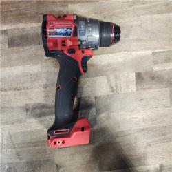 HOUSTON LOCATION - AS-IS Milwaukee 2904-22 Hammer Drill Driver Kit with Batteries  Charger & Tool Case  Red