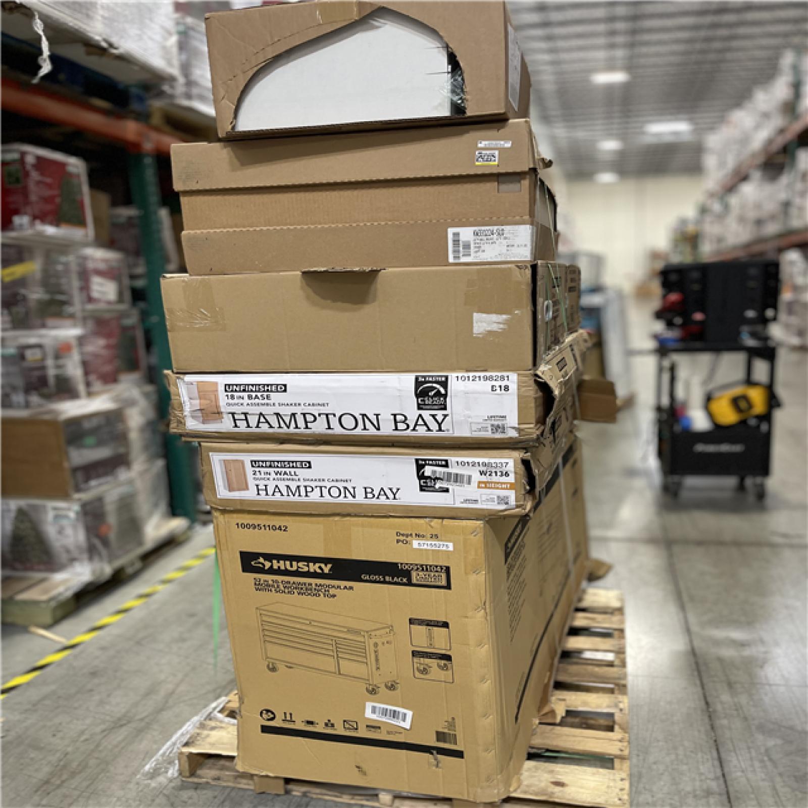 DALLAS LOCATION- AS-IS HOME IMPROVEMENT PALLET