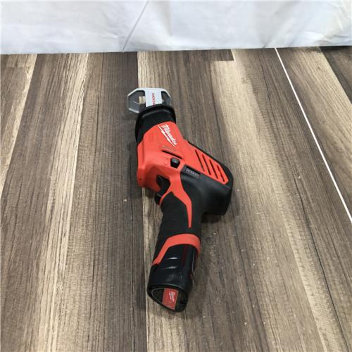 AS-IS Milwaukee 12V Lithium-Ion HACKZALL Cordless Reciprocating Saw Kit