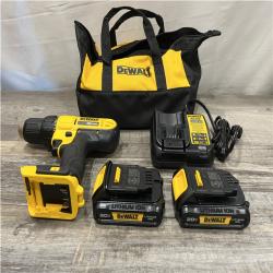 AS-IS DEWALT 20V MAX Cordless 1/2 in. Drill/Driver Kit
