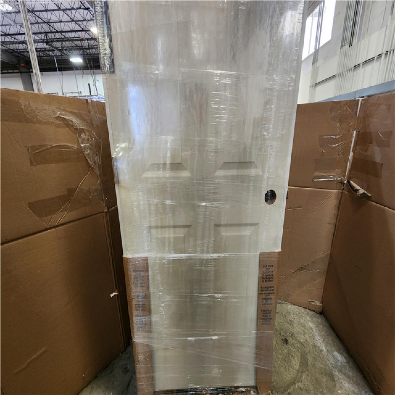 Phoenix NEW Masonite 30 in. x 80 in. 6-Panel Right-Hand Prehung Door Pallet of 6