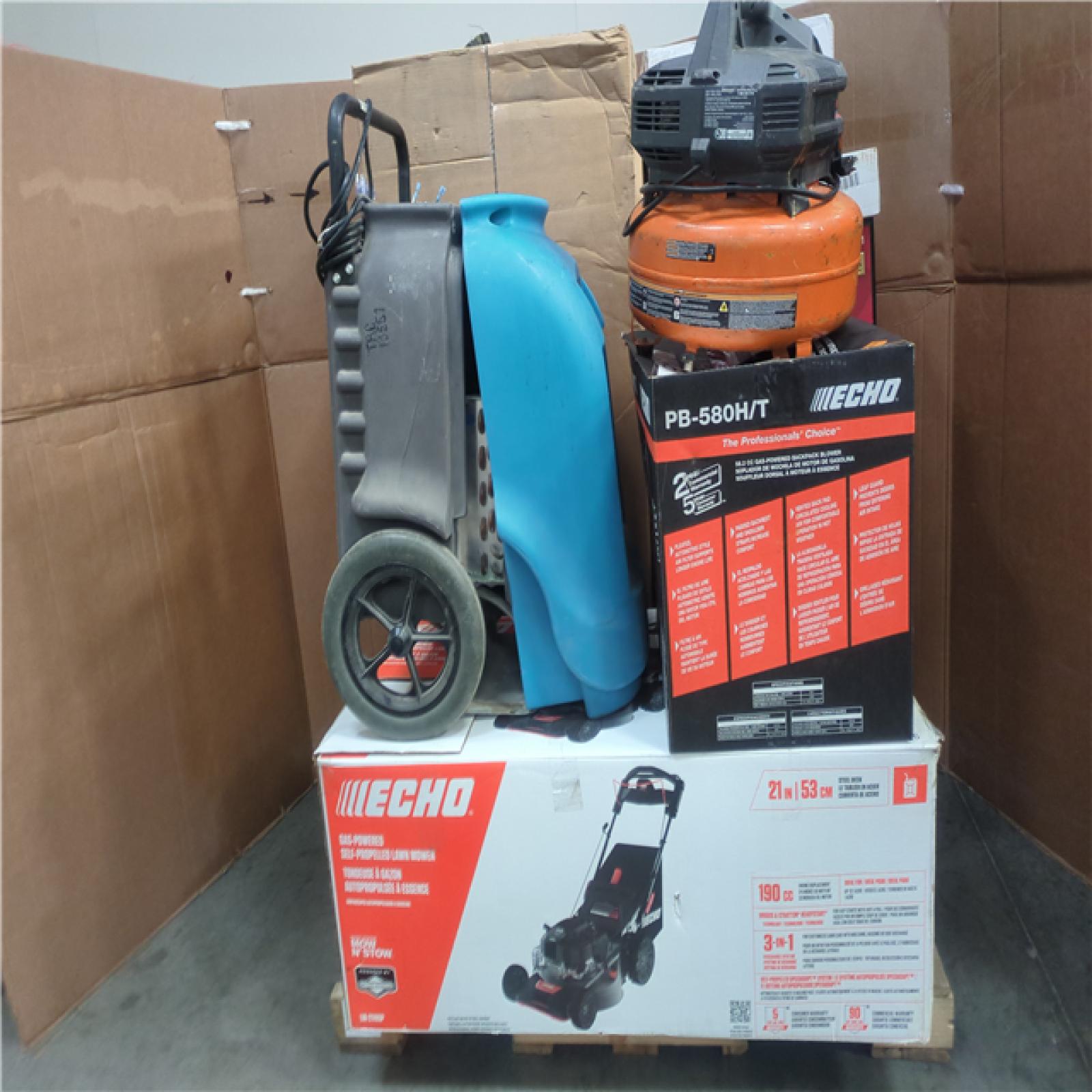 CALIFORNIA AS-IS OUTDOOR POWER EQUIPMENT