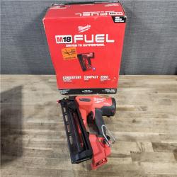 HOUSTON LOCATION - AS-IS (APPEARS LIKE NEW) Milwaukee 2841-20 18V Cordless Gen II 16 Gauge Angled Finish Nailer (Tool Only)