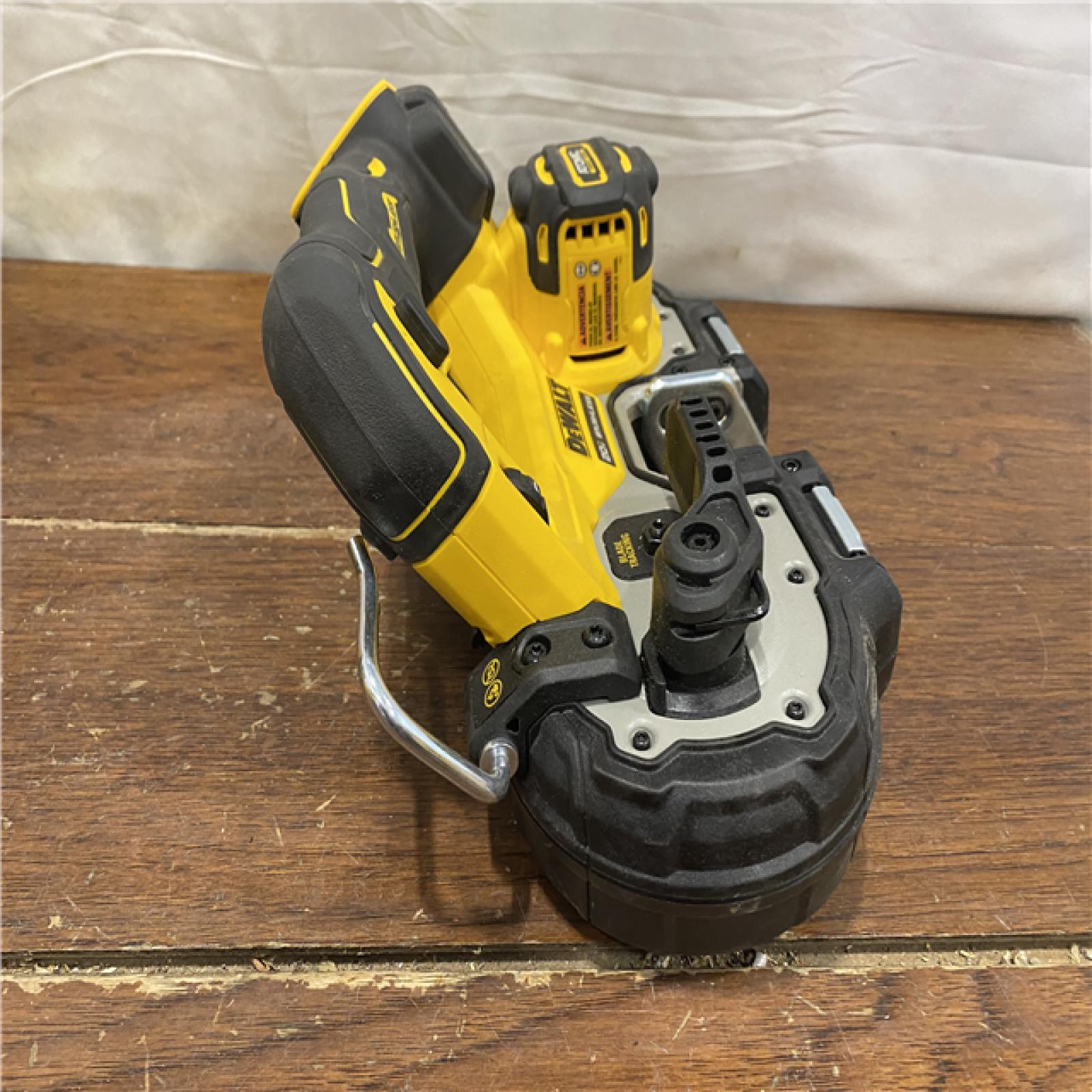 AS-IS Dewalt DCS377B 20V MAX ATOMIC Brushless Cordless 1-3/4  Compact Bandsaw