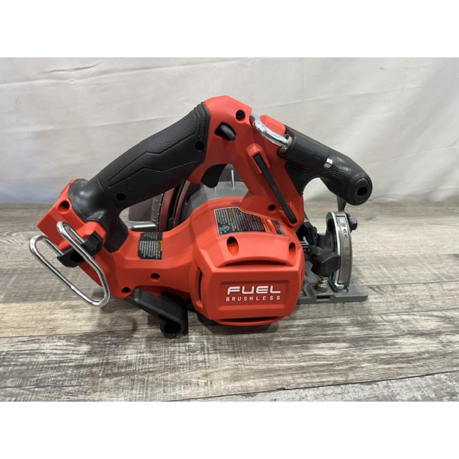 AS-IS - Milwaukee FUEL 18V Lithium-Ion Brushless Cordless 6-1/2 in. Circular Saw (Tool-Only)