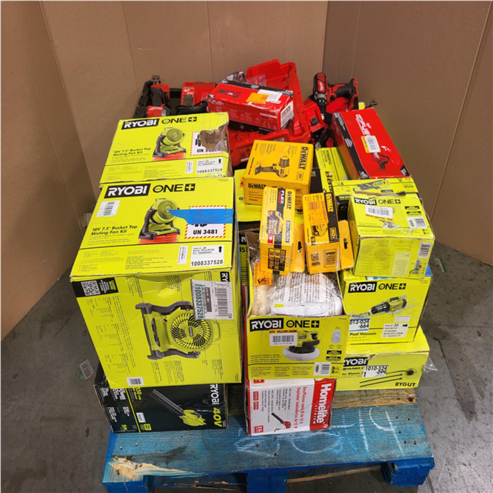 CALIFORNIA AS-IS TOOL PALLET