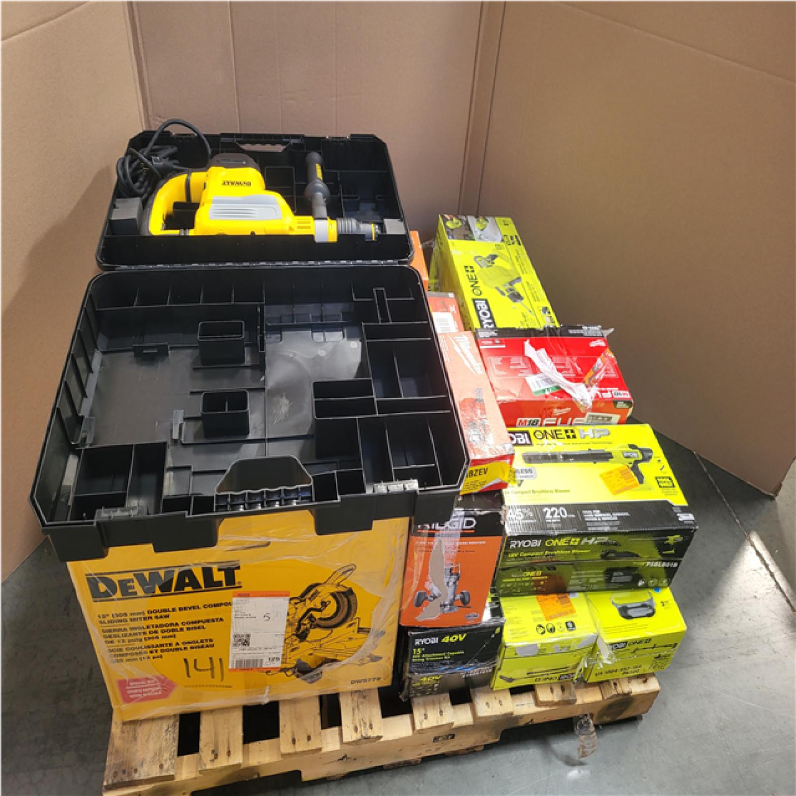 CALIFORNIA AS-IS TOOL PALLET