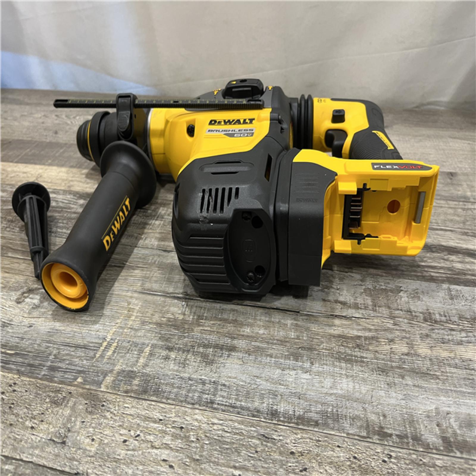 AS-IS DEWALT FLEXVOLT 60V MAX Cordless 1-1/4 in. SDS Plus Rotary Hammer (Tool Only)