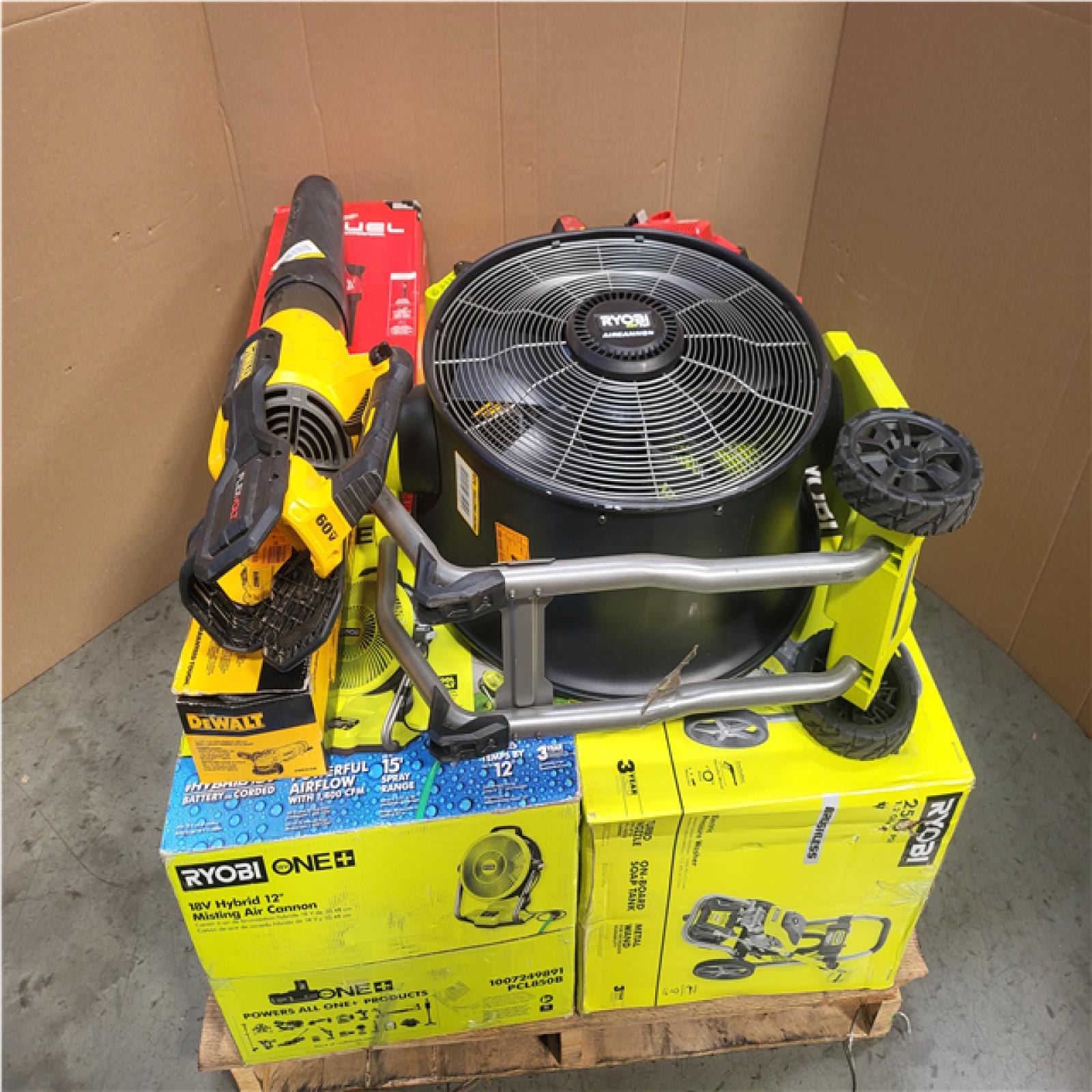 CALIFORNIA AS-IS TOOL PALLET