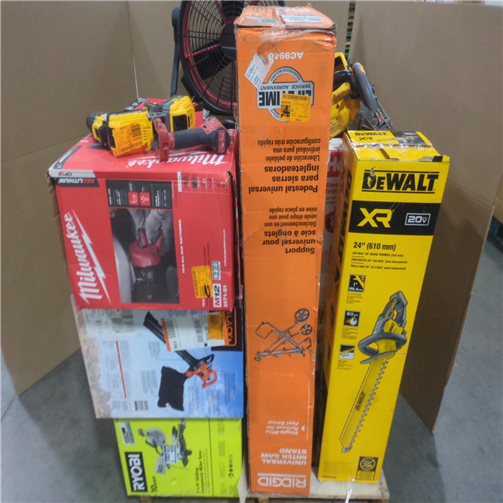 CALIFORNIA AS-IS TOOL PALLET