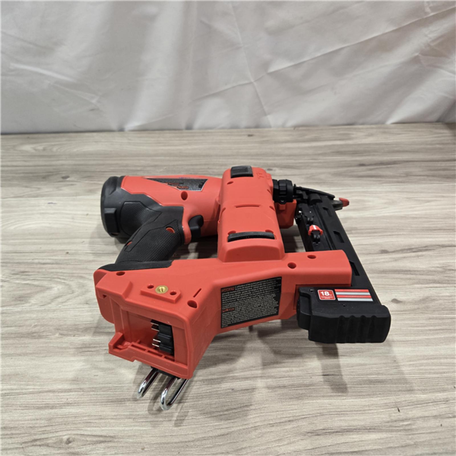AS-IS MILWAUKEE FUEL 18V Cordless 18-Gauge 1/4 in. Narrow Crown Stapler (Tool-Only)