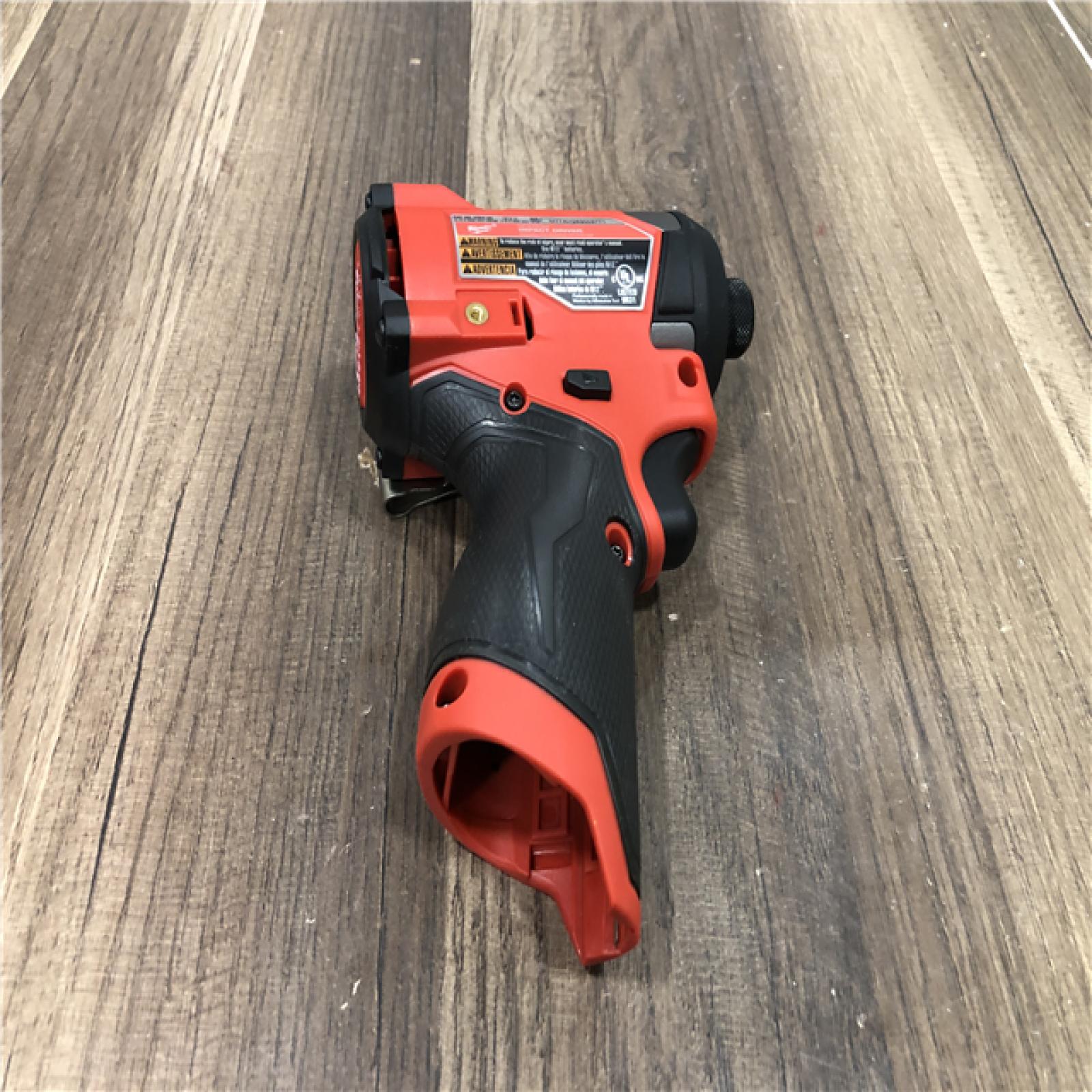 AS-IS Milwaukee FUEL 12V Lithium-Ion Brushless Cordless 1/4 in. Hex Impact Driver (Tool-Only)