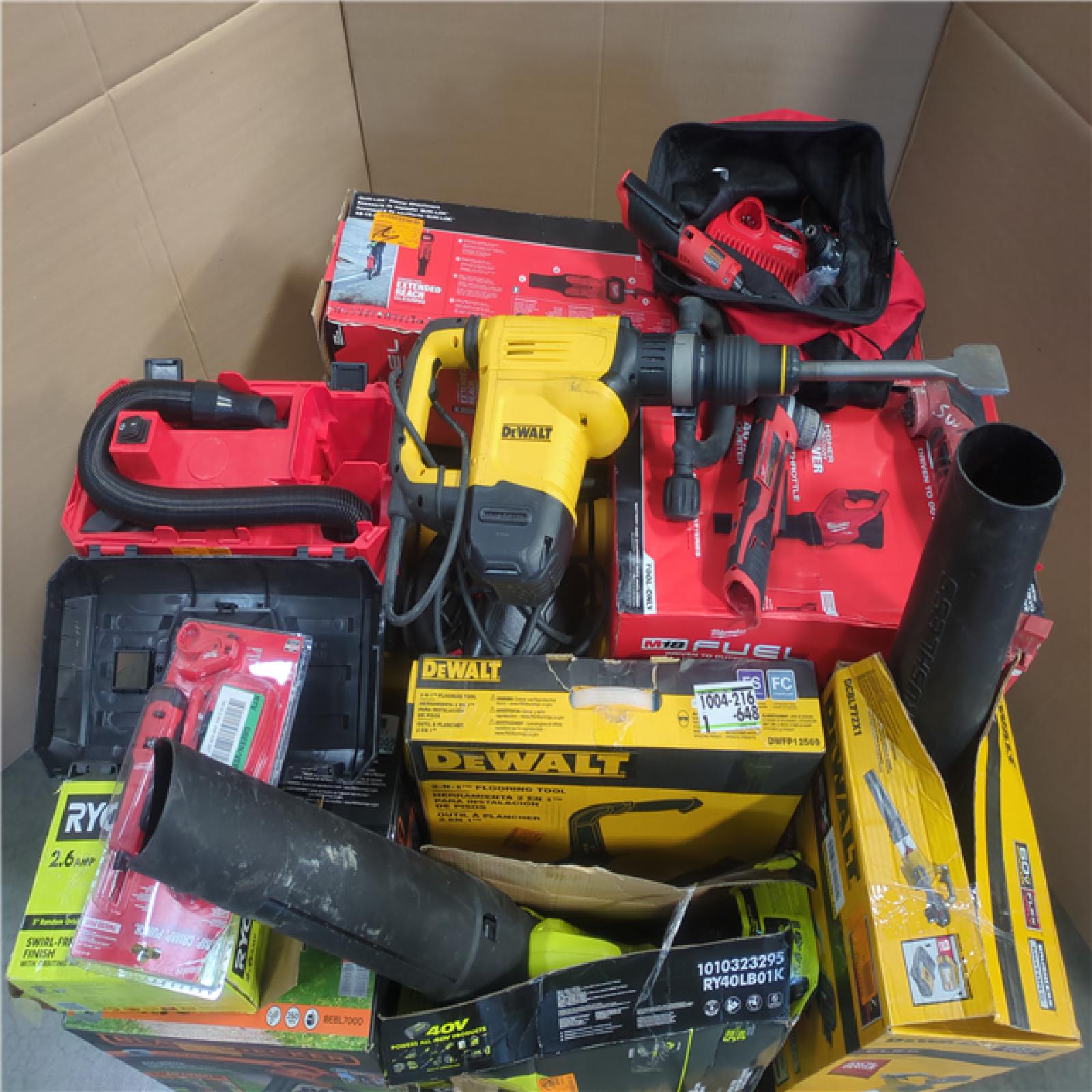 CALIFORNIA AS-IS TOOL PALLET