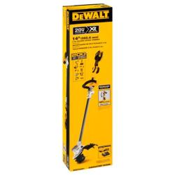 AS-IS- DeWalt 20V MAX 14 in. Brushless Cordless Battery Powered Foldable String Trimmer Kit with (1) 5 Ah Battery & Charger