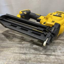 AS-IS DEWALT 20V MAX XR 16-Gauge Lithium-Ion Cordless Finish Nailer (Tool Only)