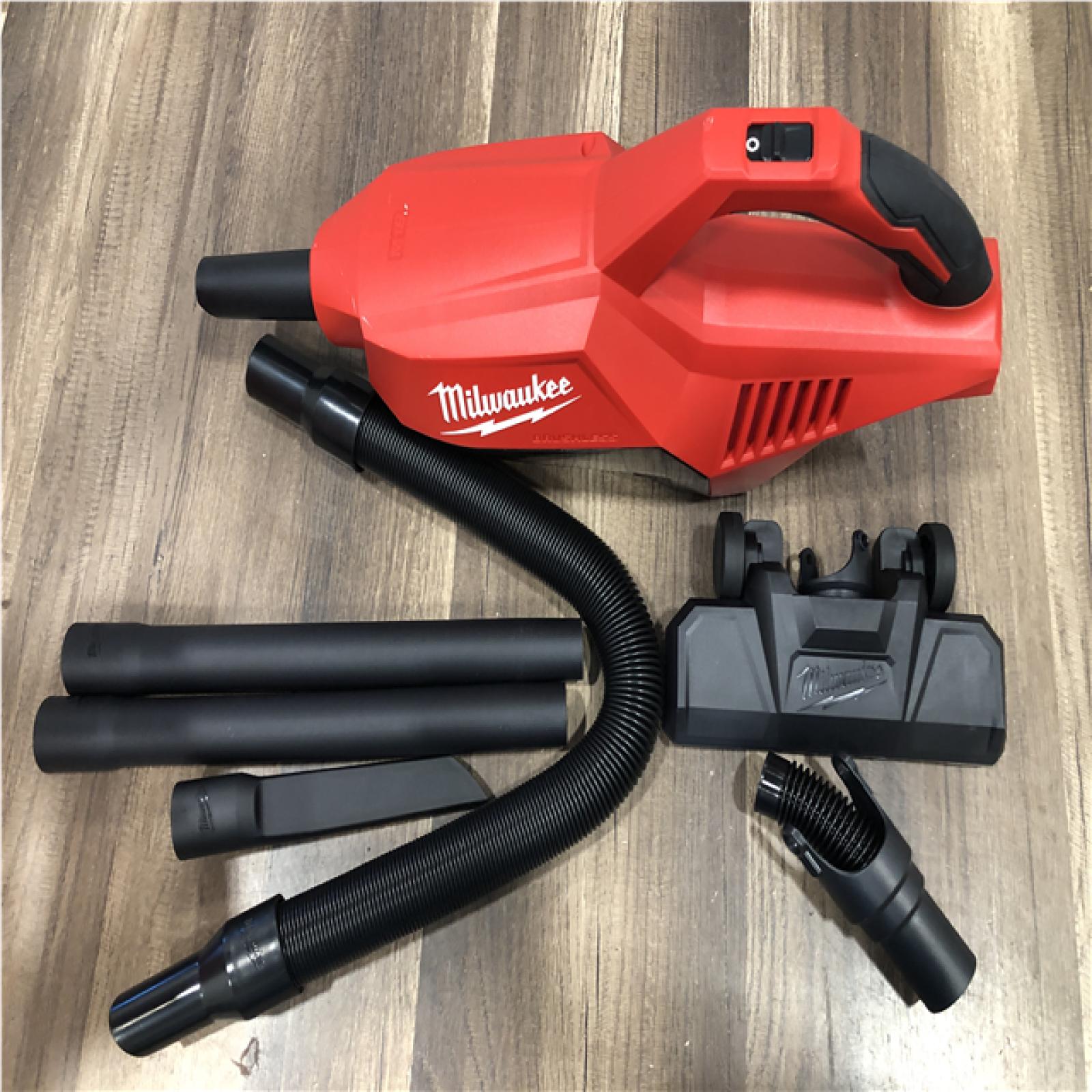AS-IS Milwaukee 18-Volt Lithium-Ion Brushless Bagless Cordless HEPA Handheld Vacuum (Vacuum Only)