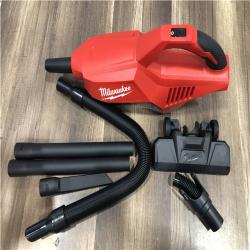 AS-IS Milwaukee 18-Volt Lithium-Ion Brushless Bagless Cordless HEPA Handheld Vacuum (Vacuum Only)