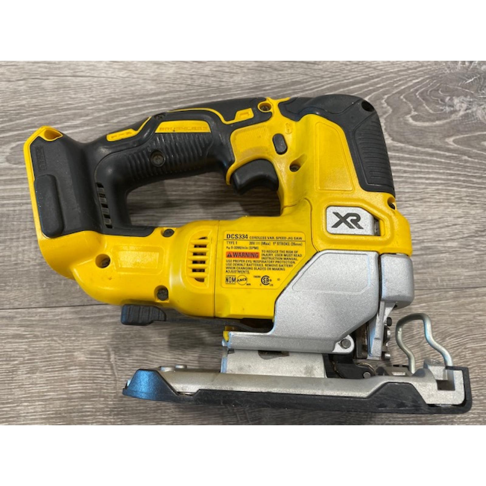 AS-IS DEWALT 20V MAX XR Cordless Brushless Jigsaw (Tool Only)
