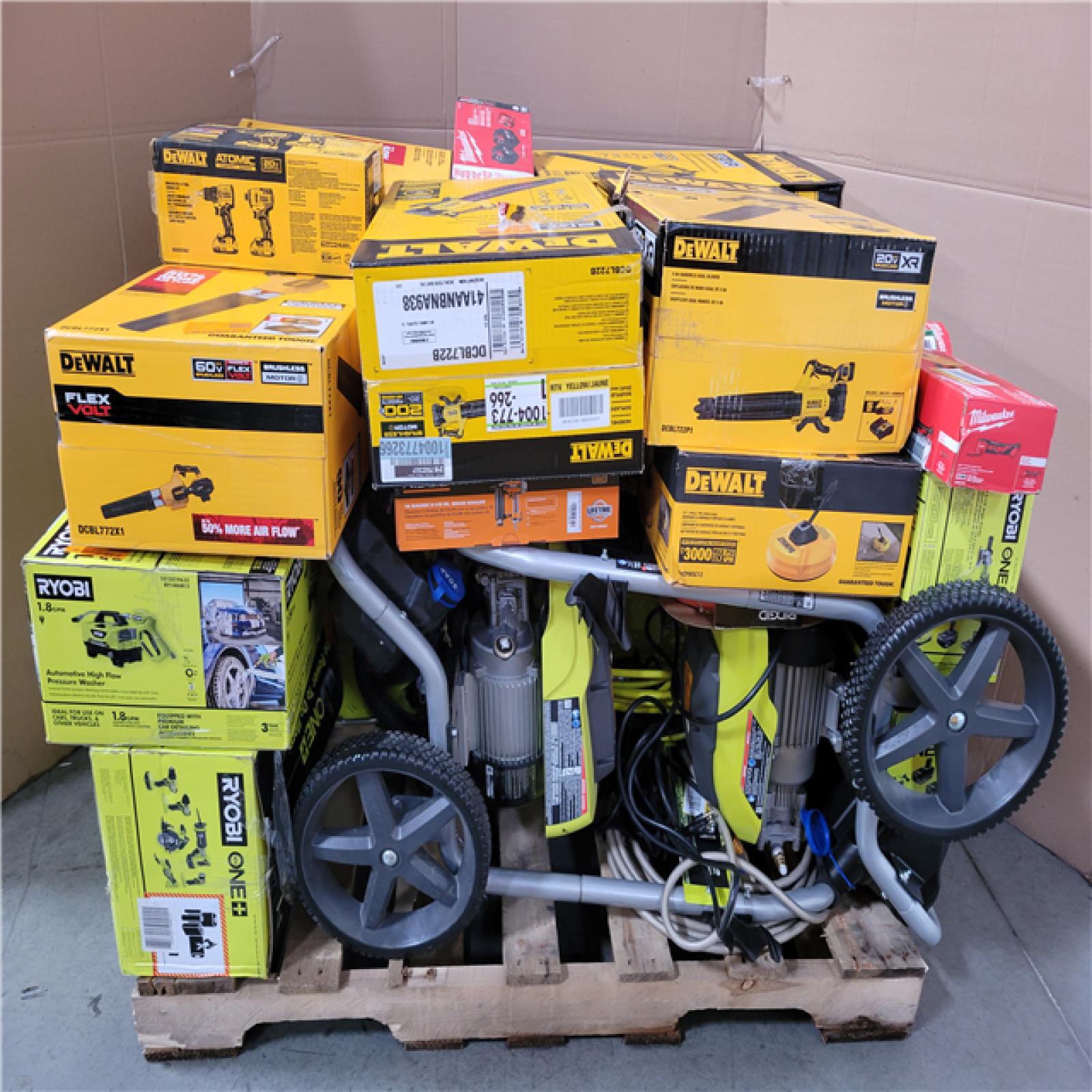 CALIFORNIA AS-IS TOOL PALLET