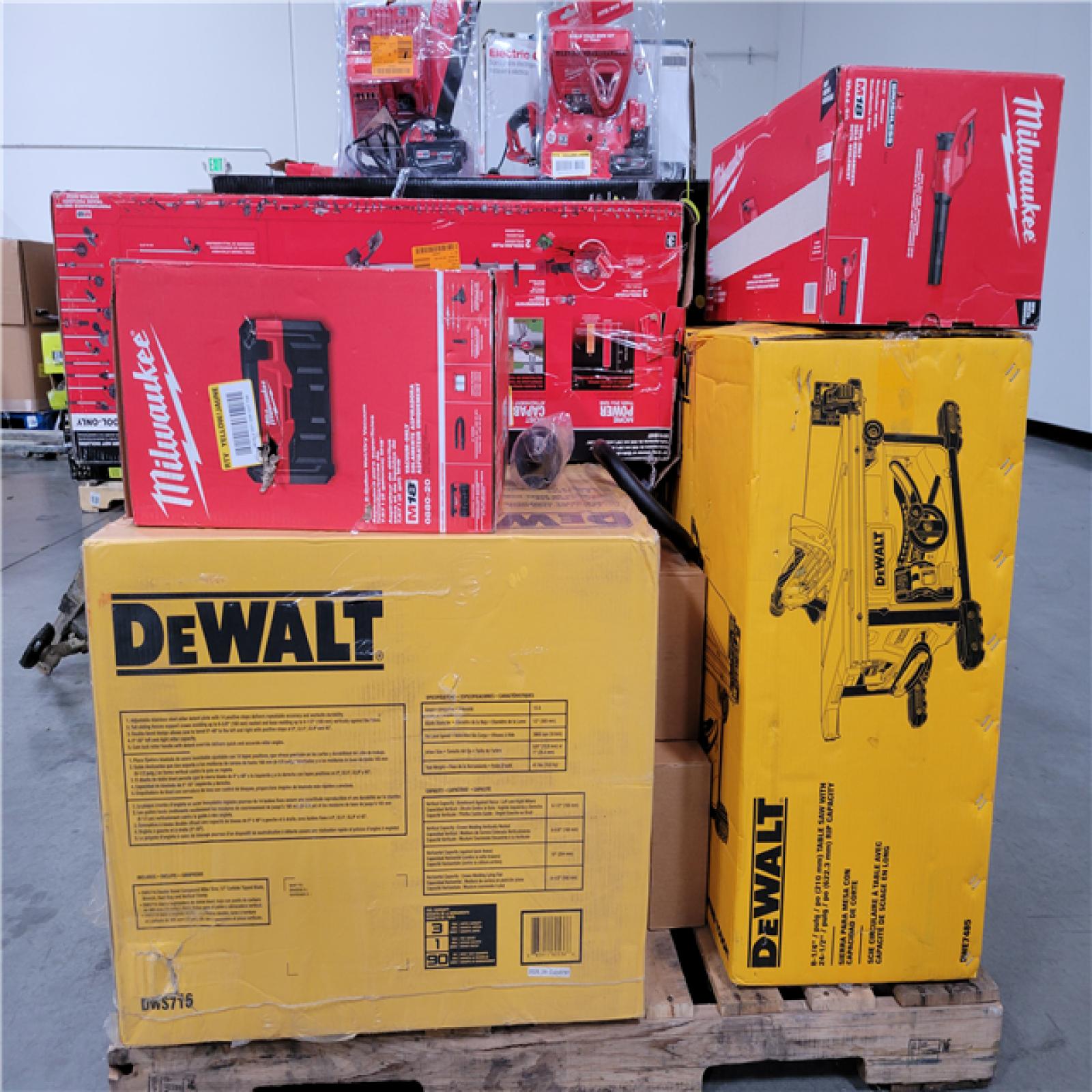 CALIFORNIA AS-IS TOOL PALLET