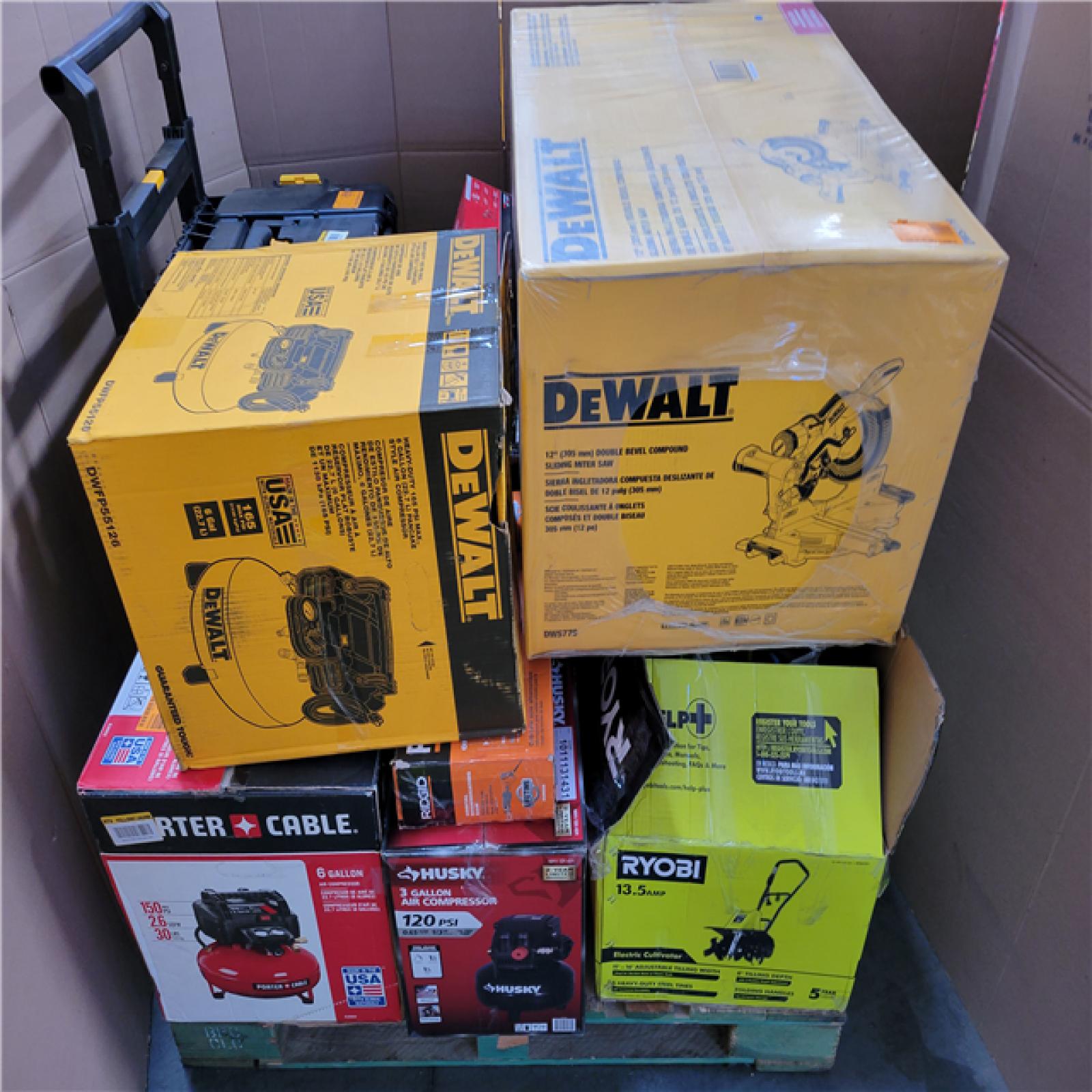 CALIFORNIA AS-IS TOOL PALLET