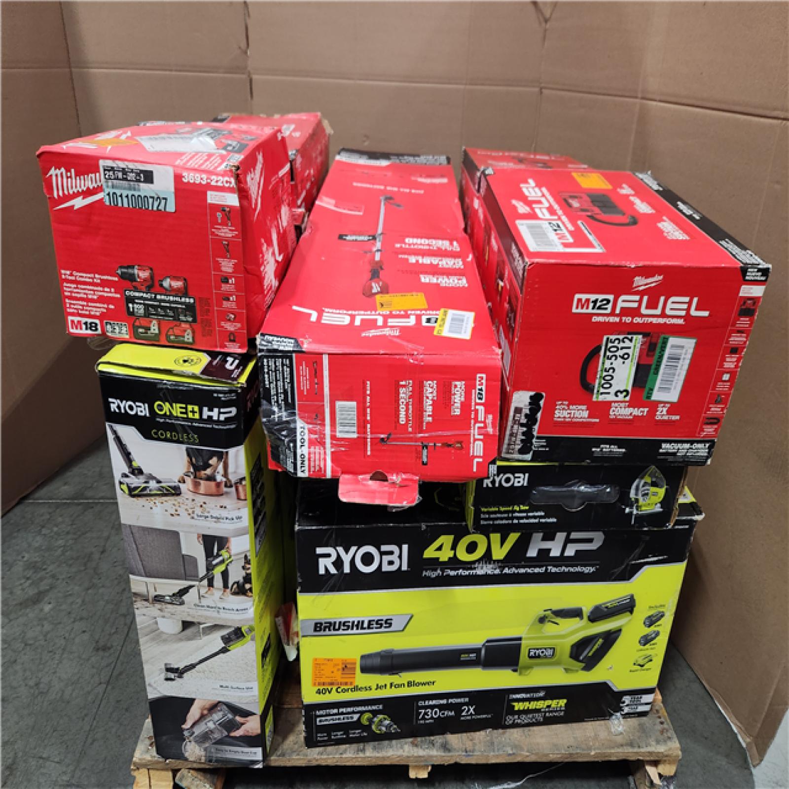 CALIFORNIA AS-IS TOOL PALLET