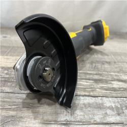 AS-IS DEWALT 20V MAX XR Cordless Brushless 4.5 in. Slide Switch Small Angle Grinder with Kickback Brake (Tool Only)