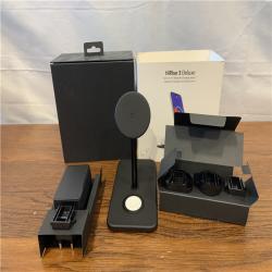 Twelve South - HiRise 3 Deluxe 3-in-1 Desktop Charging Stand with MagSafe - Black