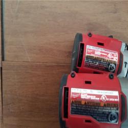 California AS-IS Milwaukee M18 4-Tool Combo Kit  Includes (2) Batteries  Charger and Bag; Appears in Like New Condition