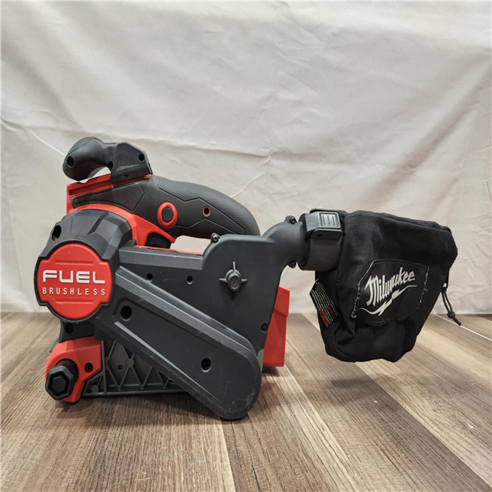 AS-IS- Milwaukee M18 FUEL 18-Volt Lithium-Ion Cordless Belt Sander (Tool-Only)